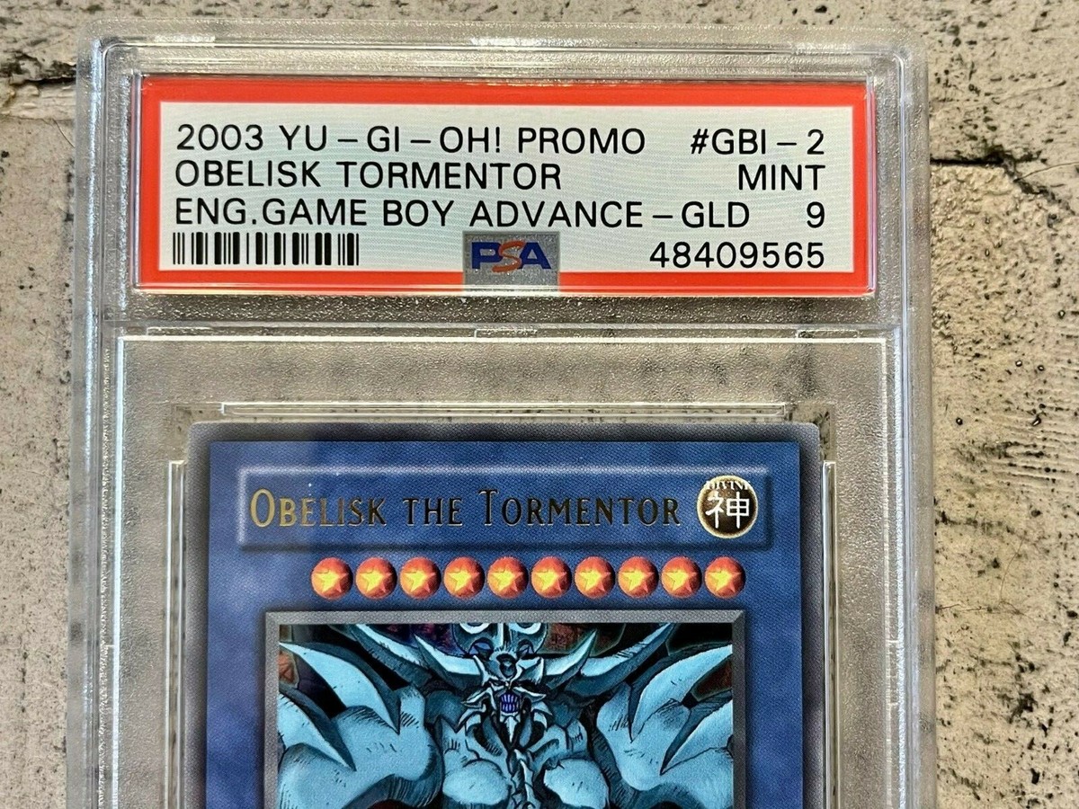 Yu-Gi-Oh! Obelisk The Tormentor GBI-002 Ultra Rare PSA 9 Mint Card