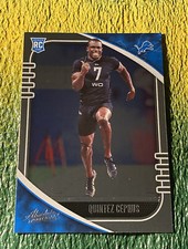 2020 Panini Absolute QUINTEZ CEPHUS RC #187 ~ Wisconsin / Detroit Lions rookie