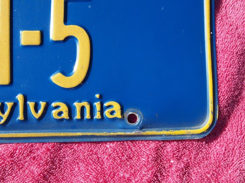 Pennsylvania Personalized License Plate #NN-5 "You've Got A Friend" Slogan 1993 - Picture 4 of 6