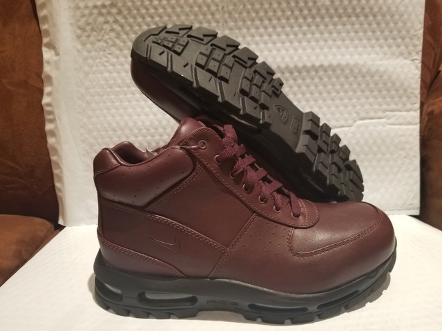 burgundy acg boots