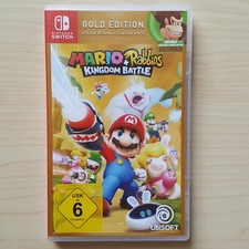 ebay® Auktion 126107235926 | Mario + Rabbids Kingdom Battle Gold Edition in OVP Nintendo Switch Spiel Boxed Thumbnail of ebay® auction 126107235926 | Mario + Rabbids Kingdom Battle Gold Edition in OVP Nintendo Switch Spiel Boxed