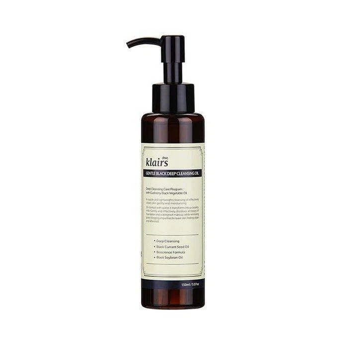 KLAIRS Gentle Black Deep Cleansing Oil 150mL
