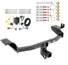 Trailer Tow Hitch For 14-18 Jeep Cherokee All Styles w/ Wiring Harness Kit