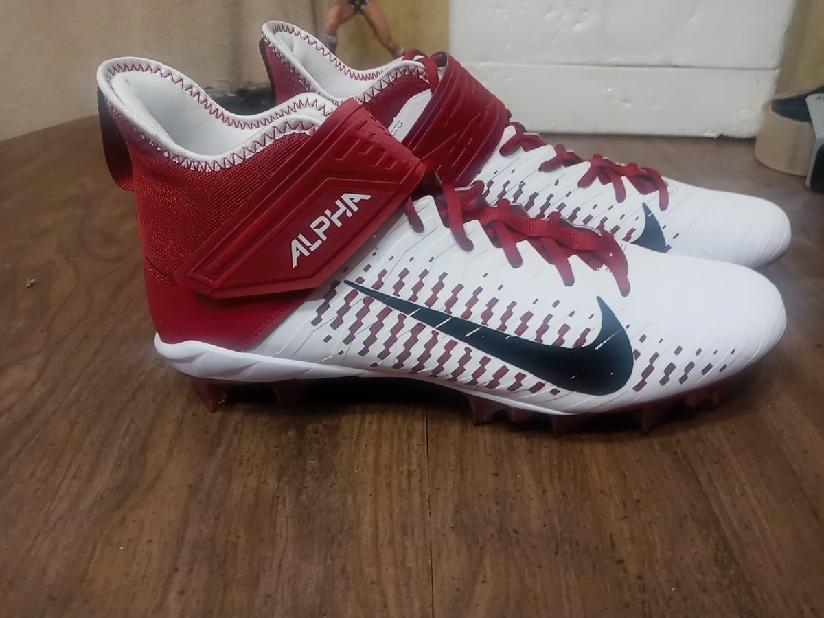 Nike Alpha Menace Pro 2 Alabama Crimson Tide Football Cleats