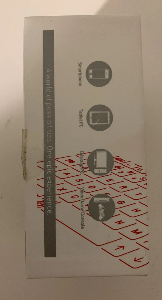 EPIC MOBILE PROJECTION KEYBOARD by Celluon - Open Box - Tested Works Great - Image 3 of 4