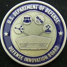 US Department of Defense Defense Innovation Board Challenge Coin