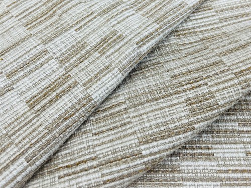 Black Edition Irregular Stepped Ottoman Weave Fabric- Ikulu Spice 1.1 yd 9110/01 - Bild 2 von 4