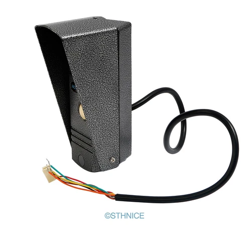 HOMSECUR 4 Wire Video Doorphone Entry Intercom Touch Screen Auto Phone Doorbell