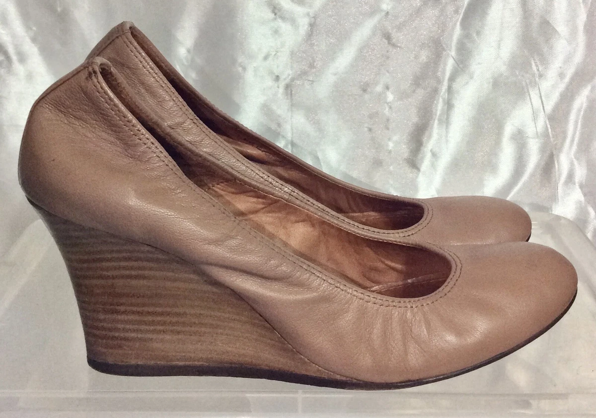 Lanvin wedge hotsell shoes