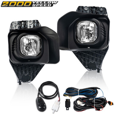 NEW FOG LIGHTS LAMP W/SWITCH FIT FOR 11-15 FORD F250 F350 F450 F550 SUPER DUTY 