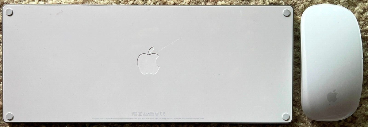 Apple Bluetooth Wireless Laser Magic Mouse 2 A1657 Magic Keyboard