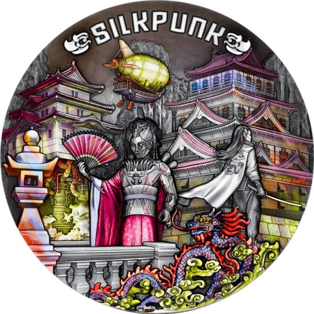 SILKPUNK Punk Universe 2 Oz Silver Coin 5$ Niue 2022 | eBay