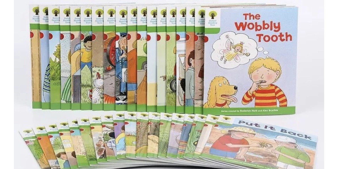 牛津树 OXFORD Reading Tree1-6level 全56冊 正版點讀] Oxford Reading Tree 牛津閱讀樹學校版1-9級拓展閱讀