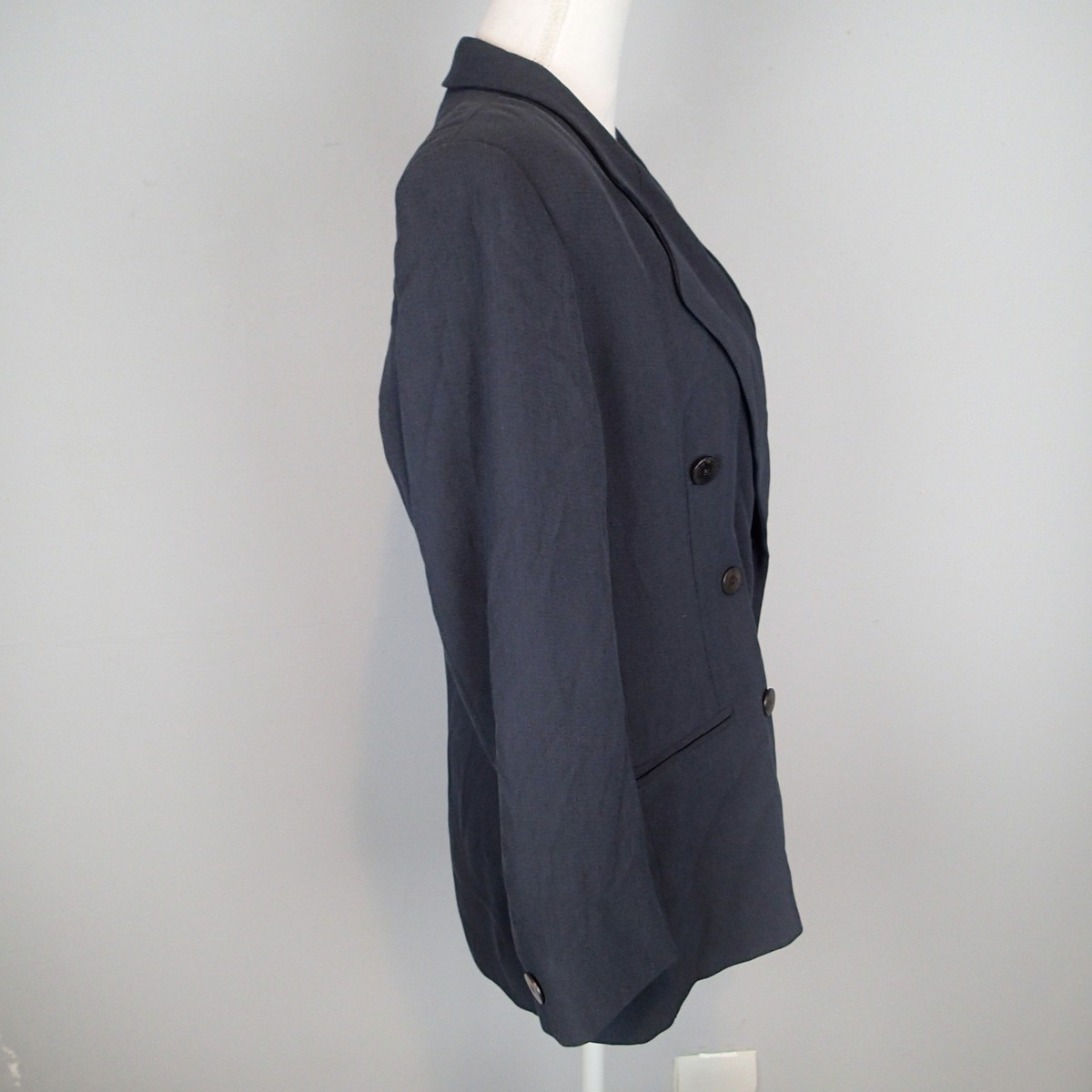 giorgio armani le collezioni BLAZER Jacket Sz 46/12 wool bl giorgio armani le collezioni BLAZER Jacket Sz 46/12 wool bl