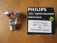 Seltene Philips Halogen A PAR20 Pro 50W Spot 10º E27 494870 Xx Dimmbar 2000H !