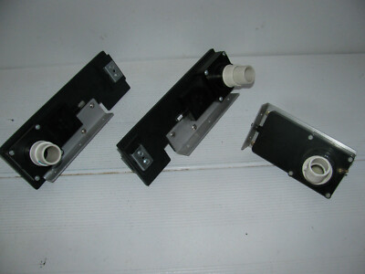 Lot of 3 1 1/2 inch Gate Valves. 2 Valtera and 1 Contec T1002 PVC attached, npt