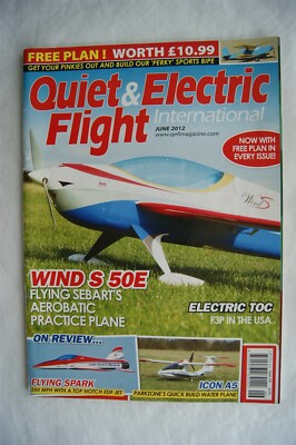 2012 Quiet & Electric Flight Magazine - June + Plans