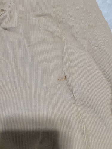 Vintage Changing Scene Corduroy Set Pants Jacket 11/12 Tan Made Japan Distress - Picture 10 of 16