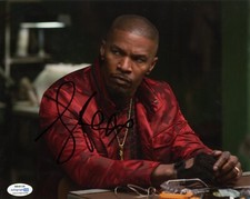 Jamie Foxx Baby Driver Autographed Signed 8x10 Photo ACOA 