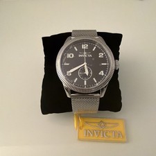 Invicta Vintage Quartz Black Dial Men's Watch 47134