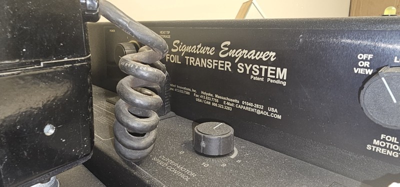 Signature 8080Plus Diamond Tip Engraving Machine