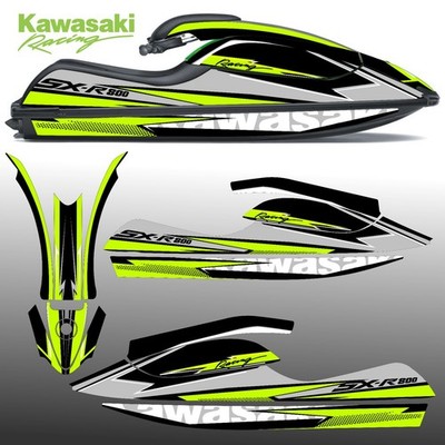 Kawasaki 800 SX-R Jet Ski Graphics Kit 2003-2012 Decals