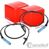 2X Herth+Buss ABS-SENSOR Raddrehzal Hinten Beidseitig Passend FüR BMW X1 E84