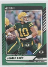 2024 Panini Donruss Green Press Proof Jordan Love #230 11ng