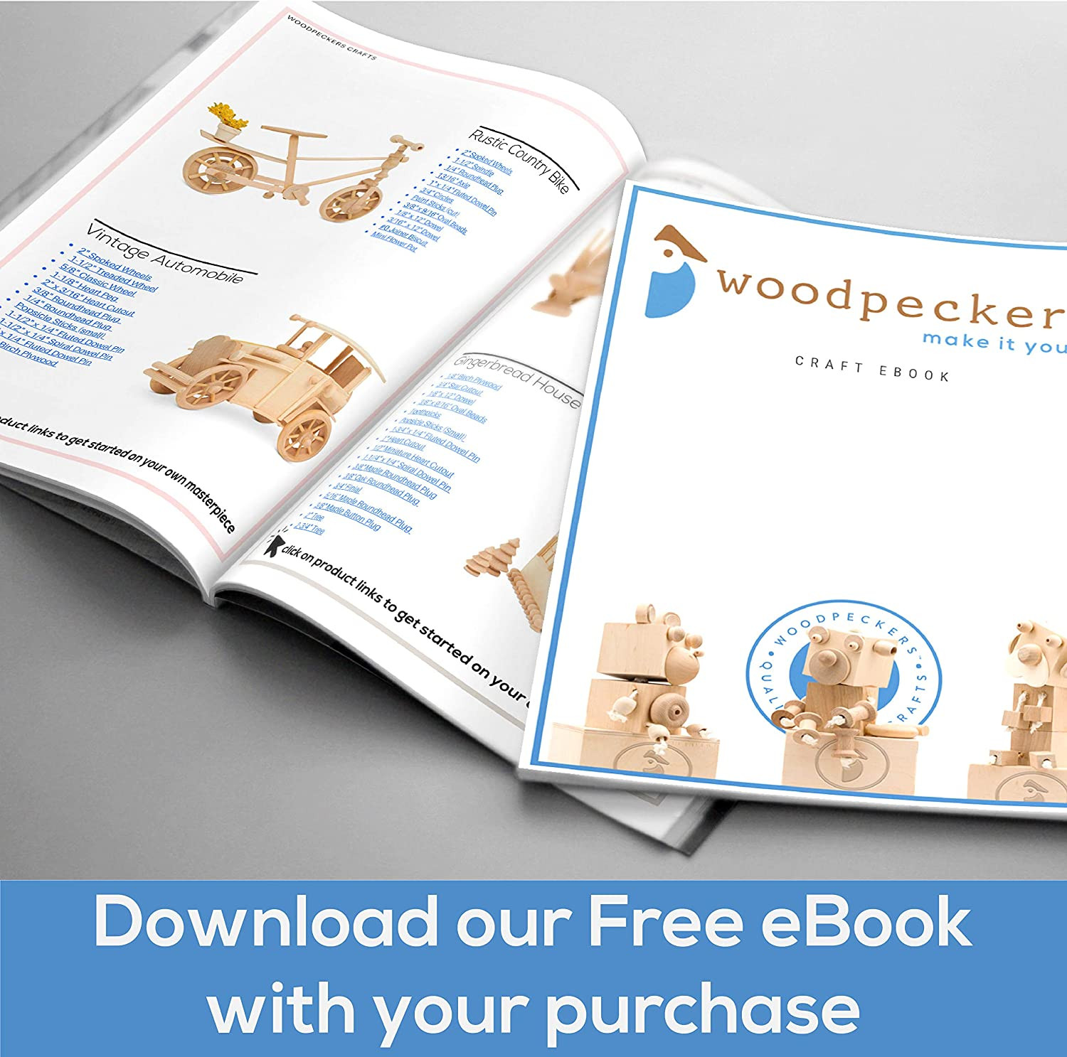 Unfinished Wood Finials Decorative, 4-1/4 Inch, for Bed Post Finial, Curtain Rod