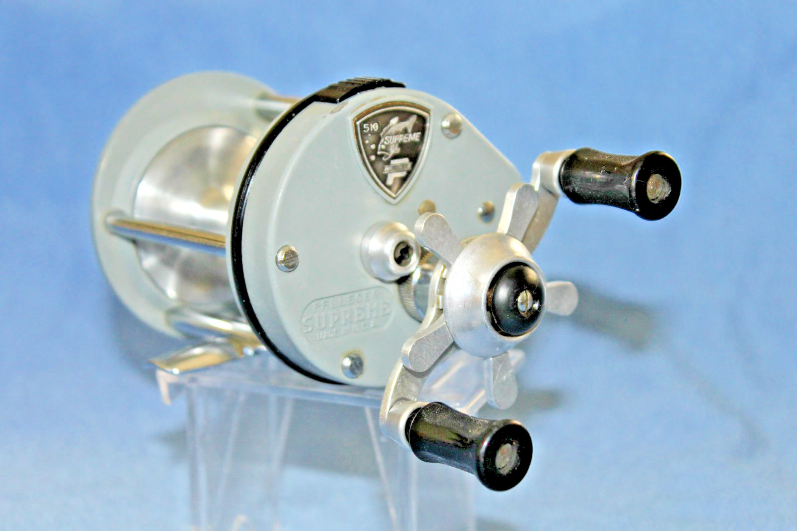 Vintage Pflueger Supreme Mod 510 Free Spool Made In USA