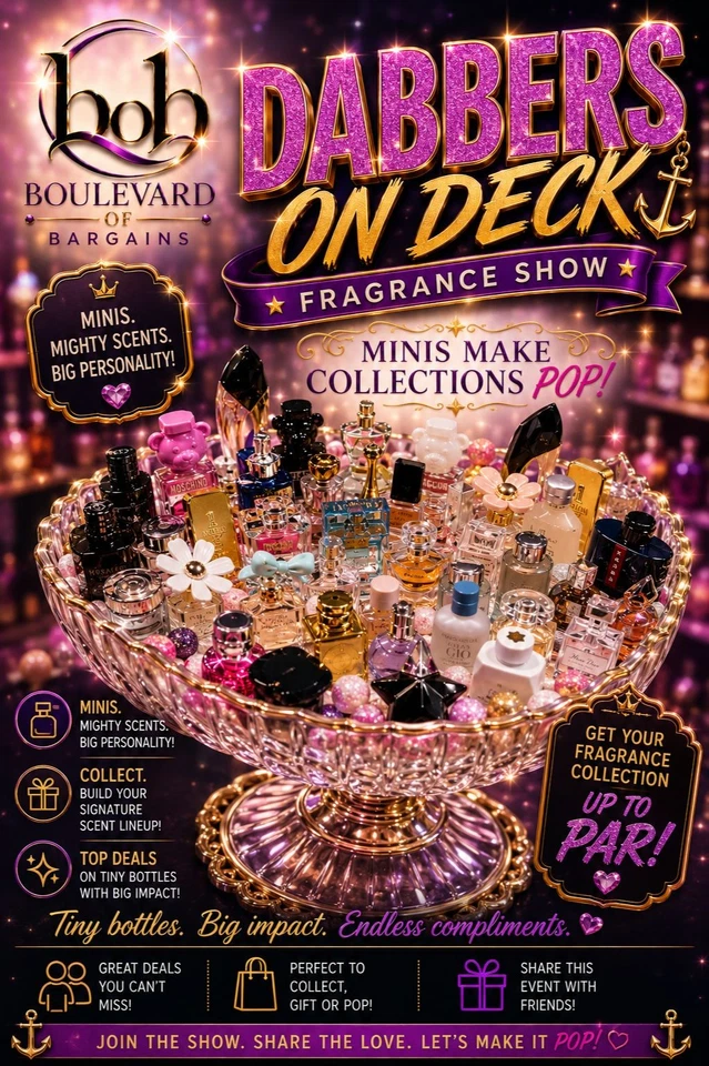 Dabbers on Deck! Make Your Fragrance Collection Pop with Fab Collectibles
