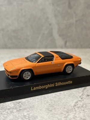 Kyosho Lamborghini Collection 2 Orange 1976  Silhouette P300 1/64 Diecast HTF