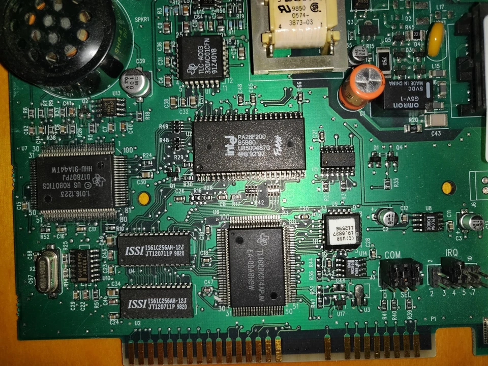 Vintage 1995 US Robotics Sportster Model 0460 8 Bit 56K ISA Internal Modem Card - Image 2 of 4