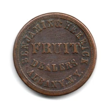 BENJAMIN & HERRICK - FRUIT DEALERS • ALBANY, NEW YORK • NY-10-A-5a