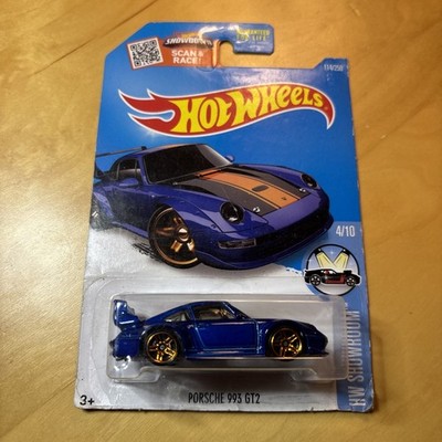 Hot Wheels 2016 - HW Showroom 4/10 - Porsche 993 GT2 - Dark Blue #2