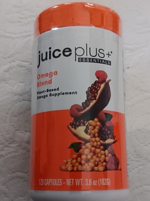 JUICE PLUS+ ESSENTIALS OMEGA BLEND PLANT-BASED 1 BOTTLE 120 CAPSULES EXP 10/2026