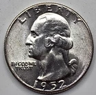 *SILVER* 1952  Washington Quarter -《Great Way To Buy Silver!!》