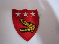 VINTAGE MILITARY PATCH WW2 ERA US MARINE CORPS AMPHIBIOUS MARINES