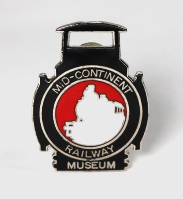 Vintage Railroad Pin Mid-Continent Railway Museum North Freedom, Wisconsin