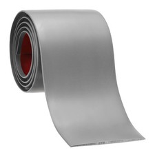 Self Adhesive Floor Transition Strip 3 ft x 3" Vinyl Flat Divider Flooring Grey