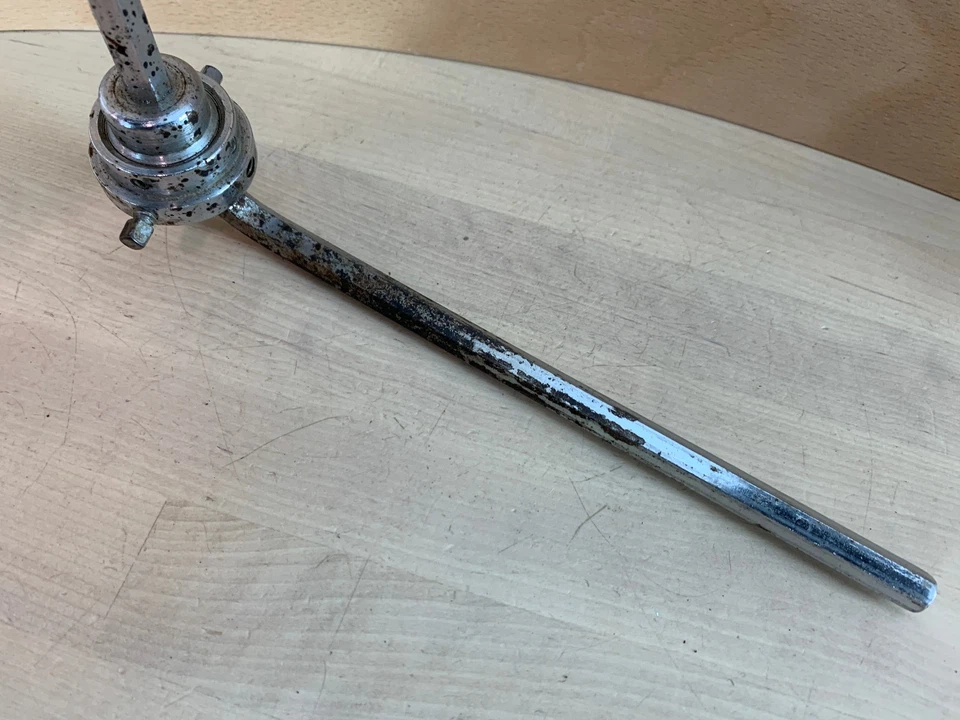 ROGERS 60s Vtg Swivomatic Rack Tom Arm Long Version Mount Holder 3/8" Hex Post - Image 3 of 4