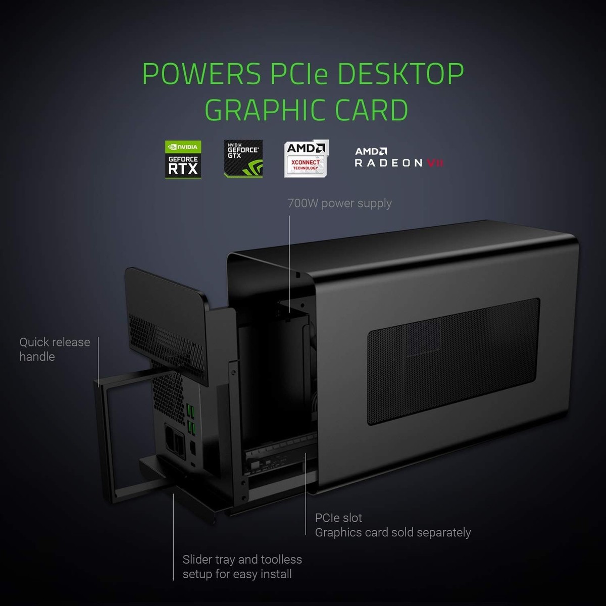 Razer Core Rtx 3000 Egpu Egpu Razer Graphics Box Razer Core V2