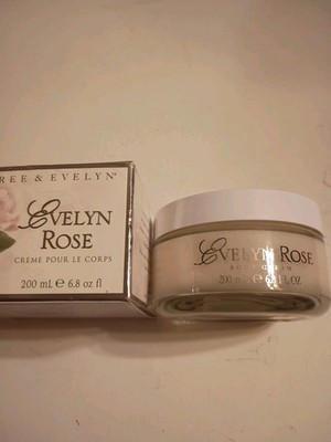 Crabtree & Evelyn Evelyn Rose Creme  6.8 0z New in Box 