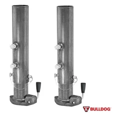Bulldog 2x 20K BX1 Round Gooseneck Trailer Coupler Fits 2-5/16" Hitch Ball New