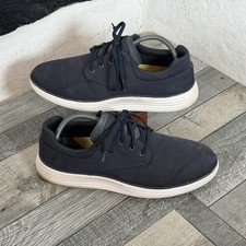 Skechers Blue Canvas UK 10 Comfort GogaMat Arch Lace Up  AirCooled Memory Foam