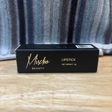 MISCHO BEAUTY Lipstick 3g IJAMA Nude Rose Creamy Matte Sheer Balm NEW in Box