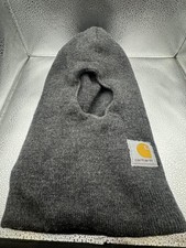 Carhartt Hat Balaclava One Size Gray Thinsulate Flex Insulation Face Mask USA