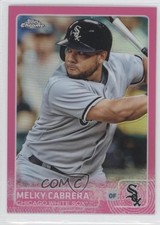 2015 Topps Chrome Pink Refractor Melky Cabrera #127 d8g