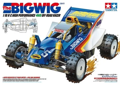 Tamiya 1/10 RC 47330 The Bigwig 2017 4WD Buggy - image 1 of 4
