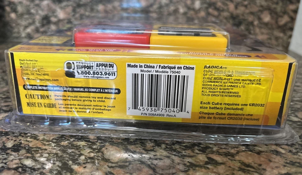 Radica Cube WORLD Series 1 Radica Brand New - Image 3 of 4